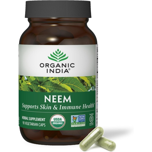 ORGANIC INDIA, Neem Leaf, 90 Capsules