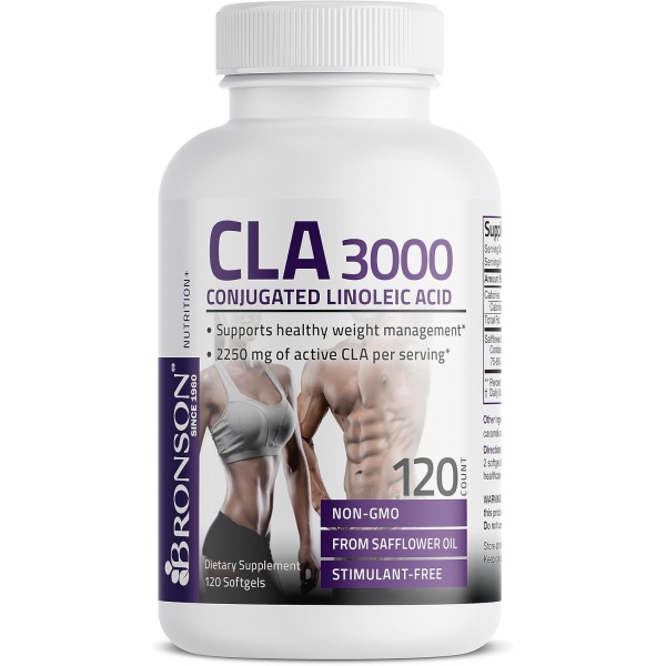 Bronson, CLA 3000, 120 Softgels