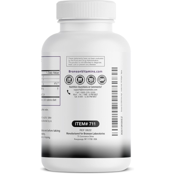 Bronson, CLA 3000, 120 Softgels