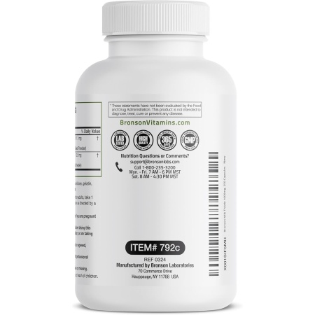 Bronson Milk Thistle, 250 Capsules