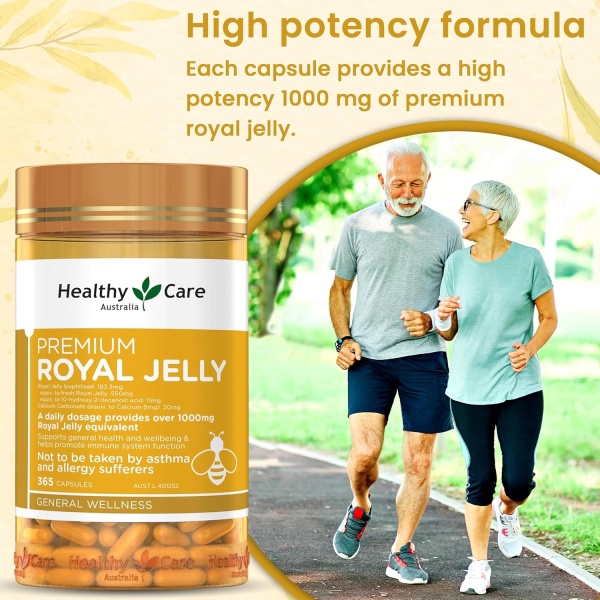 Healthy Care Royal Jelly 1000, Dose