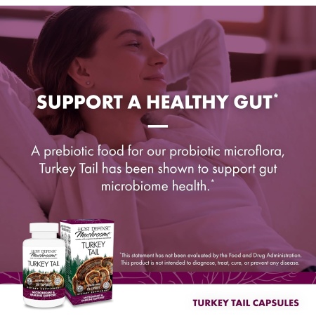 Host Defense Turkey Tail, Benefits