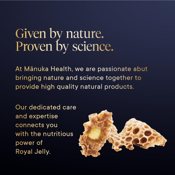 Manuka Health Royal Jelly 1000mg,, 365 Capsules