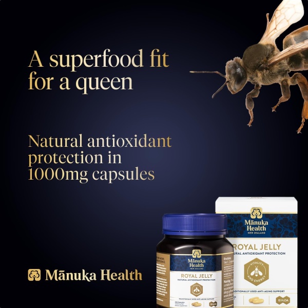 Manuka Health Royal Jelly 1000mg, 365 Capsules