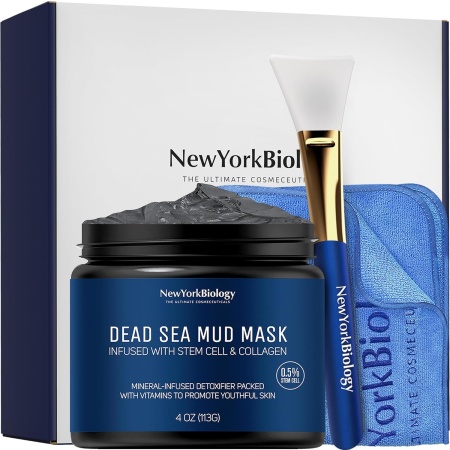 New York Biology Dead Sea Mud Mask for Face and Body, 113 gm