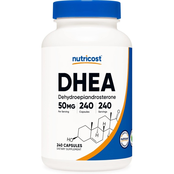 Nutricost DHEA 50mg, 240 Capsules