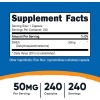 Nutricost DHEA 50mg, Ingredients.