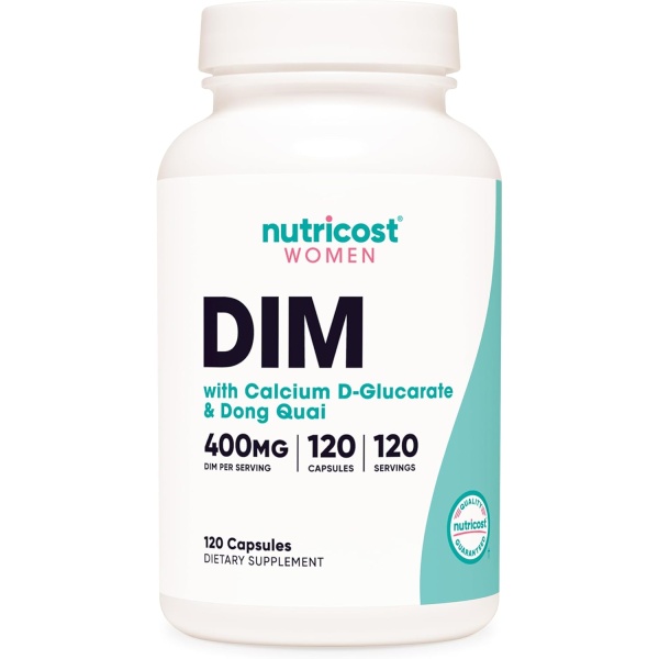 Nutricost DIM with Dong Quai, Calcium & Black Cohosh, 120 Capsules