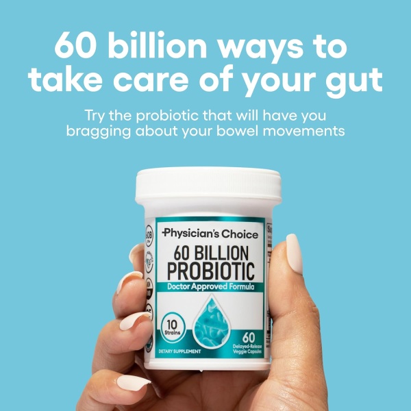 Physician's Choice Probiotics 60 Billion, 84 Capsules