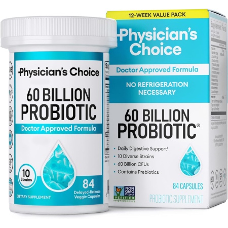 Physician's Choice Probiotics 60 Billion 84 Capsules