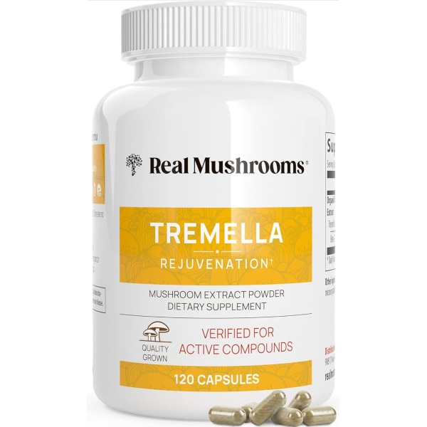 Real Mushrooms Tremella Mushroom, 120 CapsulesReal Mushrooms Tremella Mushroom, 120 Capsules