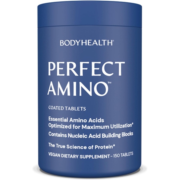 Perfect Amino by Body Health: Premium Essential Amino Acid Supplement | 150 Tablets