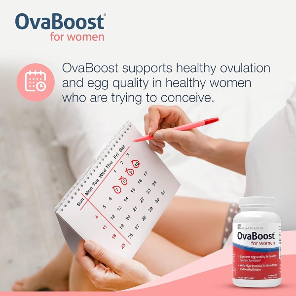 Fairhaven Health Ovaboost for Women, 120 Capsules