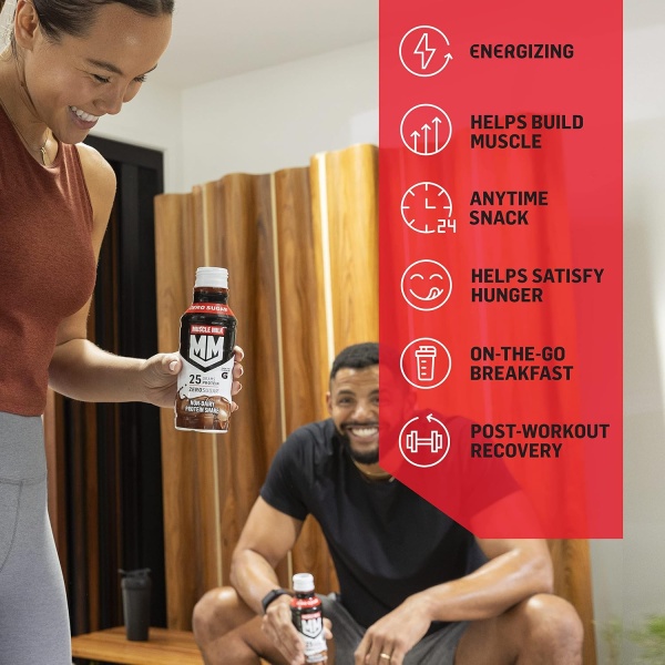 Muscle Milk Genuine Protein Shake Vanilla Flavor, 12 Pack