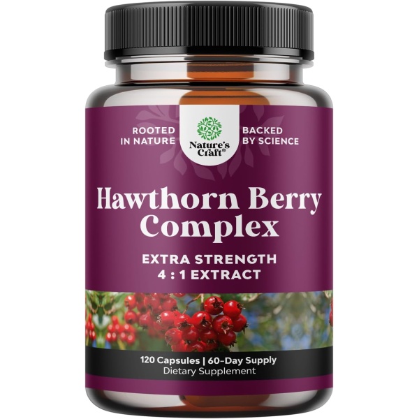 Natures Craft, Hawthorn Berry Complex, 120 Capsules