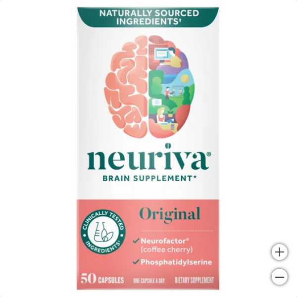 Neuriva Brain Supplement Original, 50 Capsules