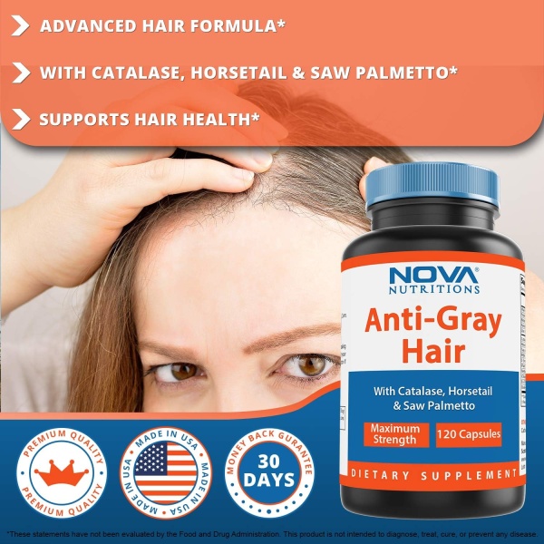 Nova Nutritions, Anti-Gray Hair, Features