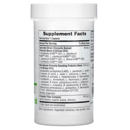 NaturesPlus, GI Natural Probiotic Mega 120 Billion CFU, 30 Capsules
