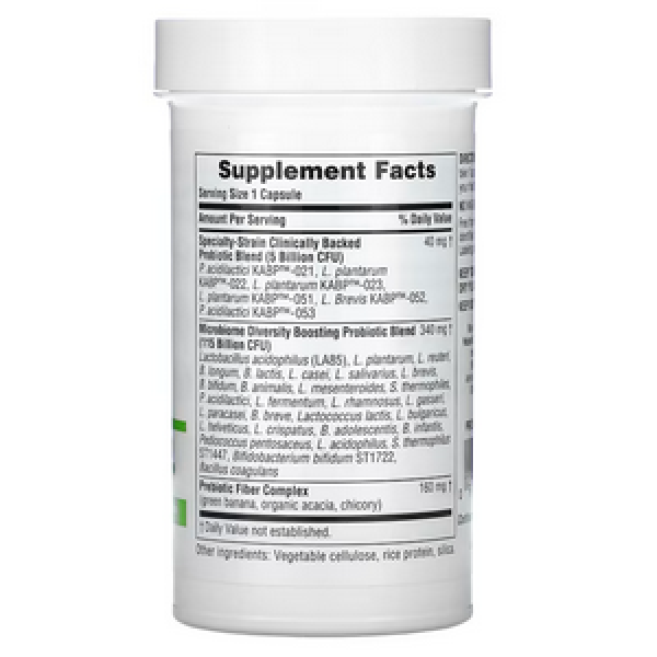 NaturesPlus, GI Natural Probiotic Mega 120 Billion CFU, 30 Capsules