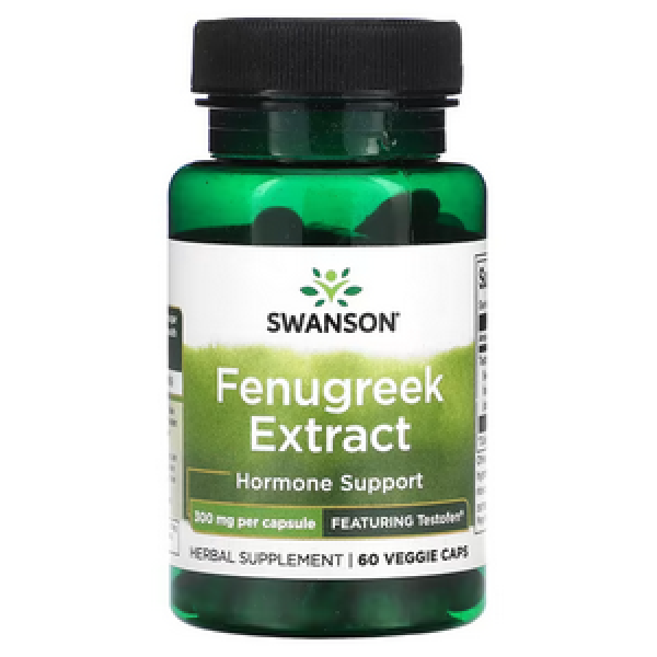 Swanson, Fenugreek Extract 300 mg, 60 Veggie Caps