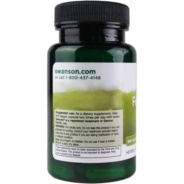 Swanson, Fenugreek Extract 300 mg, dose