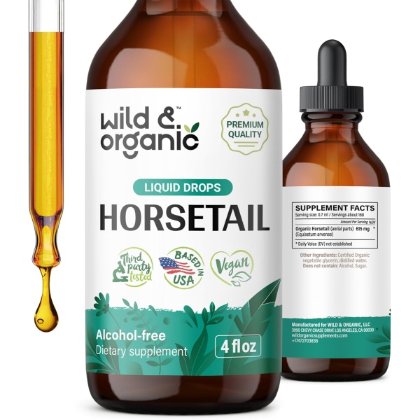 Wild & Organic Horsetail Tincture