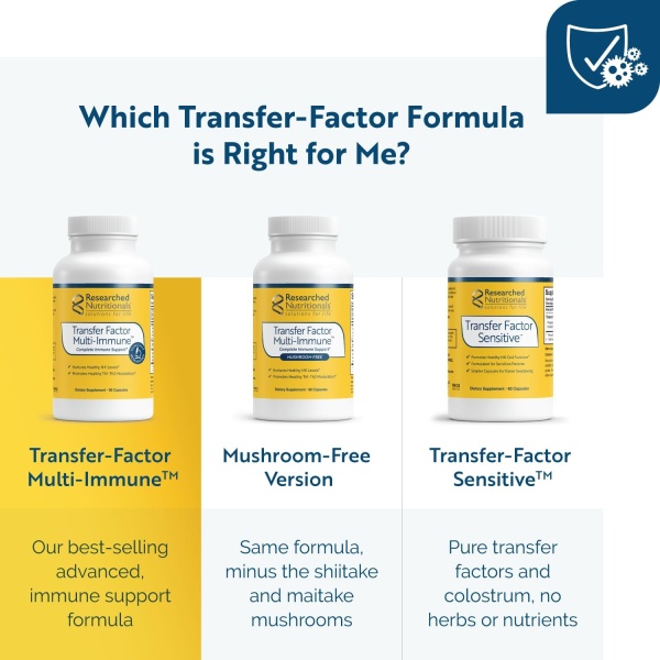 Researched Nutritionals Transfer Factor Multi-Immune | Complete Immune Support | 90 Capsules - Image 7