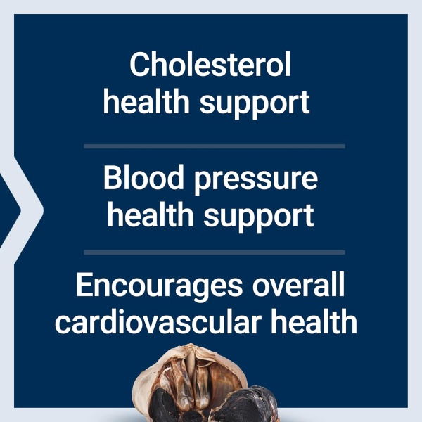 Life Extension Aged Black Garlic | Heart, Blood Pressure & Cholesterol Support | 30 Capsules - Image 4