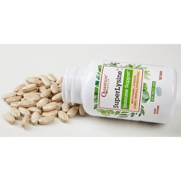 Quantum Health Super Lysine+ | Immune & Lip Health Support | 180 Tablets - Image 9