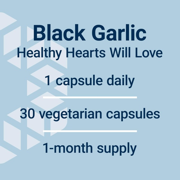 Life Extension Aged Black Garlic | Heart, Blood Pressure & Cholesterol Support | 30 Capsules - Image 7