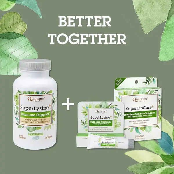 Quantum Health Super Lysine+ | Immune & Lip Health Support | 180 Tablets - Image 8