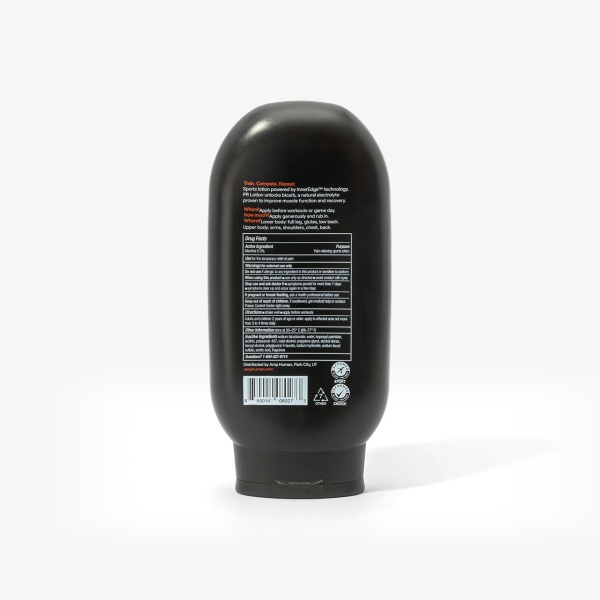 PR Lotion | Performance & Recovery Bicarb Sports Lotion, Natural Electrolyte Sodium Bicarbonate Bottle | (300g) - Image 2