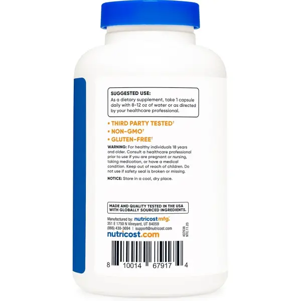 Nutricost Bitter Melon | 2400mg Equivalent | 180 Capsules - Image 3
