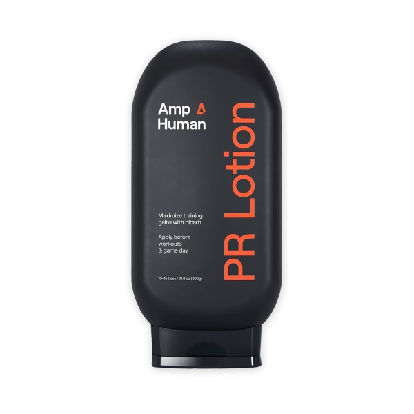 PR Lotion | Performance & Recovery Bicarb Sports Lotion, Natural Electrolyte Sodium Bicarbonate Bottle | (300g)