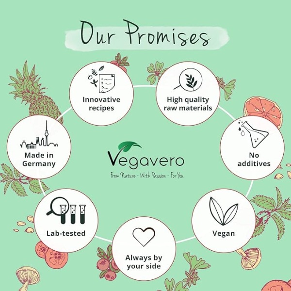 Vegavero Sugar Balance Complex | Blood Glucose Metabolism | 120 Vegan Capsules - Image 7