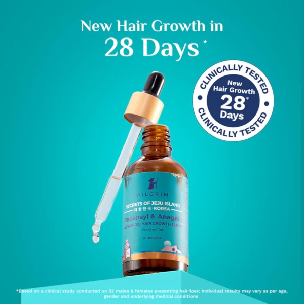 Pilgrim Hair Growth Serum | Redensyl & Anagain | Stops Hair Loss - Image 4