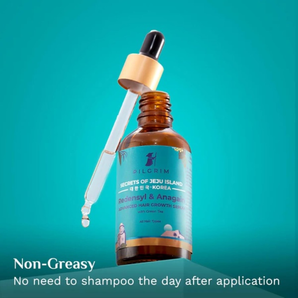 Pilgrim Hair Growth Serum | Redensyl & Anagain | Stops Hair Loss - Image 5