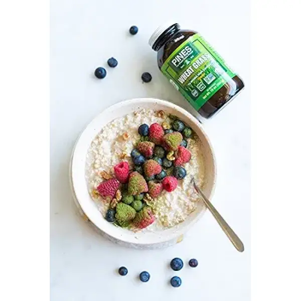 Pines Organic Wheat Grass Powder | Superfood | 280 gm - Image 6