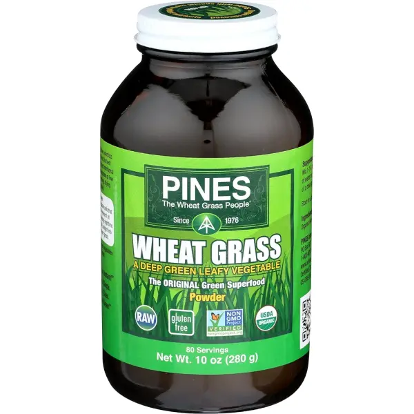 Pines Organic Wheat Grass Powder | Superfood | 280 gm