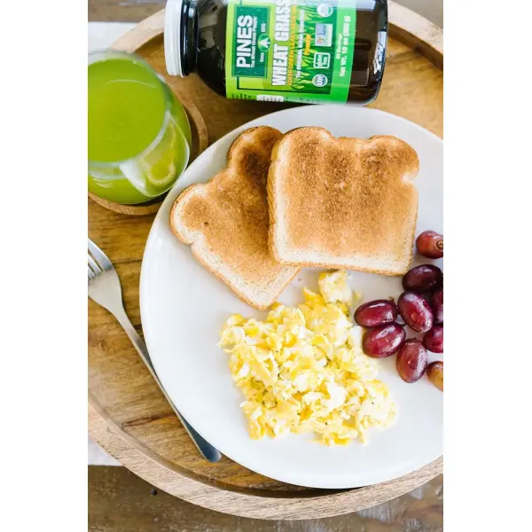 Pines Organic Wheat Grass Powder | Superfood | 280 gm - Image 8
