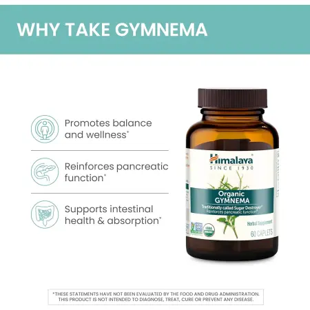 Himalaya Organic Gymnema – Natural Sugar Support