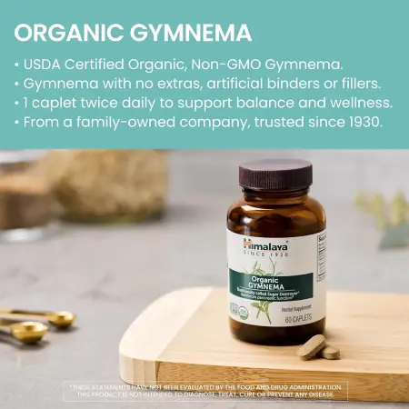Himalaya Organic Gymnema – Natural Sugar Support