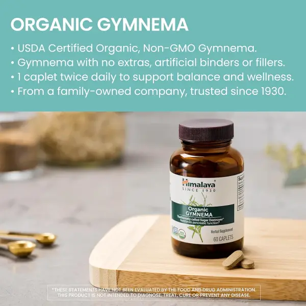 Himalaya Organic Gymnema – Natural Sugar Support