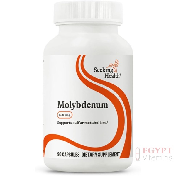 Seeking Health Molybdenum Glycinate Supplement | 500mcg, 90 Caps
