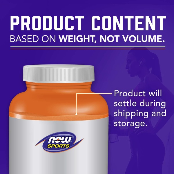 NOW Sports Whey Protein Isolate - 25g Protein with BCAAs | Unflavored Powder |1.2 lb (544g) - Image 4