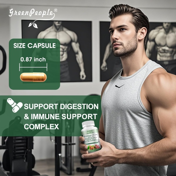 greenpeople Berberine Supplement with Ceylon Cinnamon | 120 capsules - Image 5