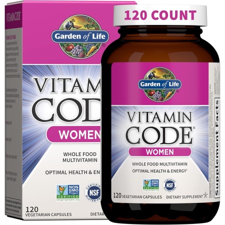 Garden of Life Women's Multivitamin - Vitamin Code |120 Capsules