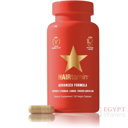 HAIRtamin Advanced Formula Hair Vitamins for Women & Men 5000 Mcg Biotin Capsules – 30 Count