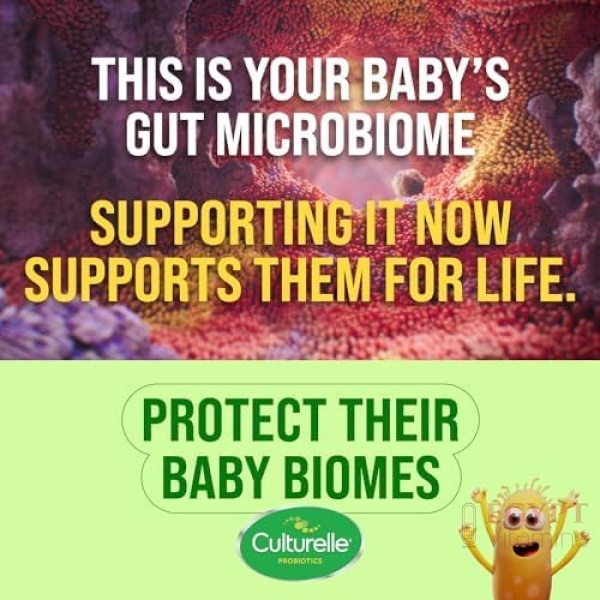 Culturelle Baby Probiotic Drops + Vitamin D, Immune & Digestive Health Support for Babies, Infants & Newborns 0-12 Months, 30 Day Supply, 9ml - Image 7