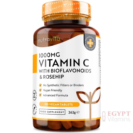 Nutravita Vitamin C 1000mg – 180 Tablets